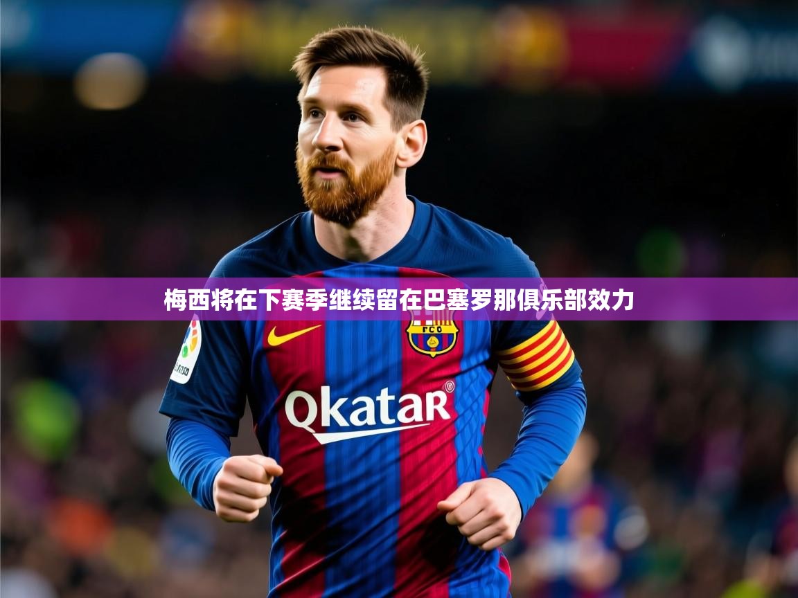 2025米兰体育网址梅西将在下赛季继续留在巴塞罗那俱乐部效力 第1张