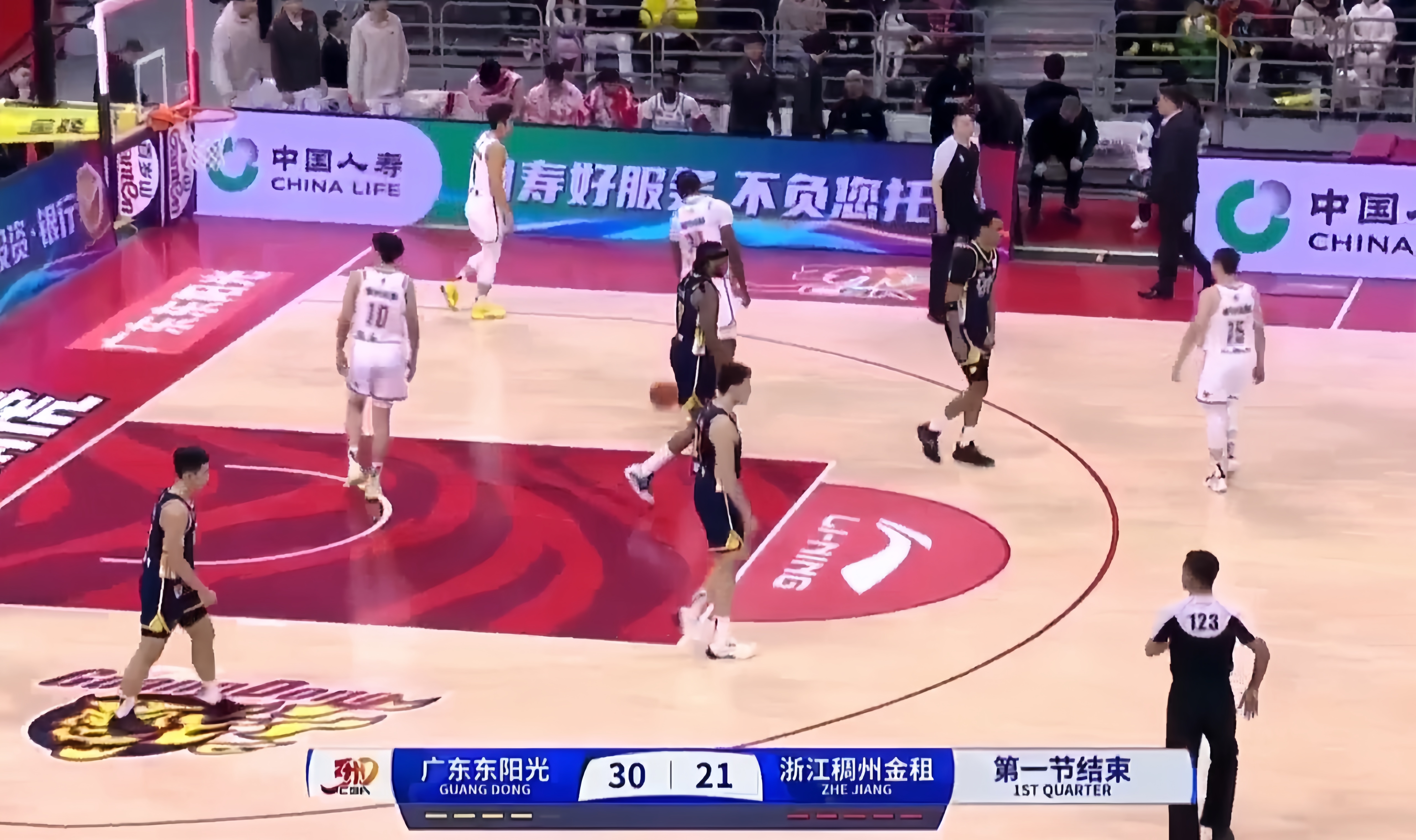 广东男篮战胜浙江队，积分榜稳居前列的简单介绍